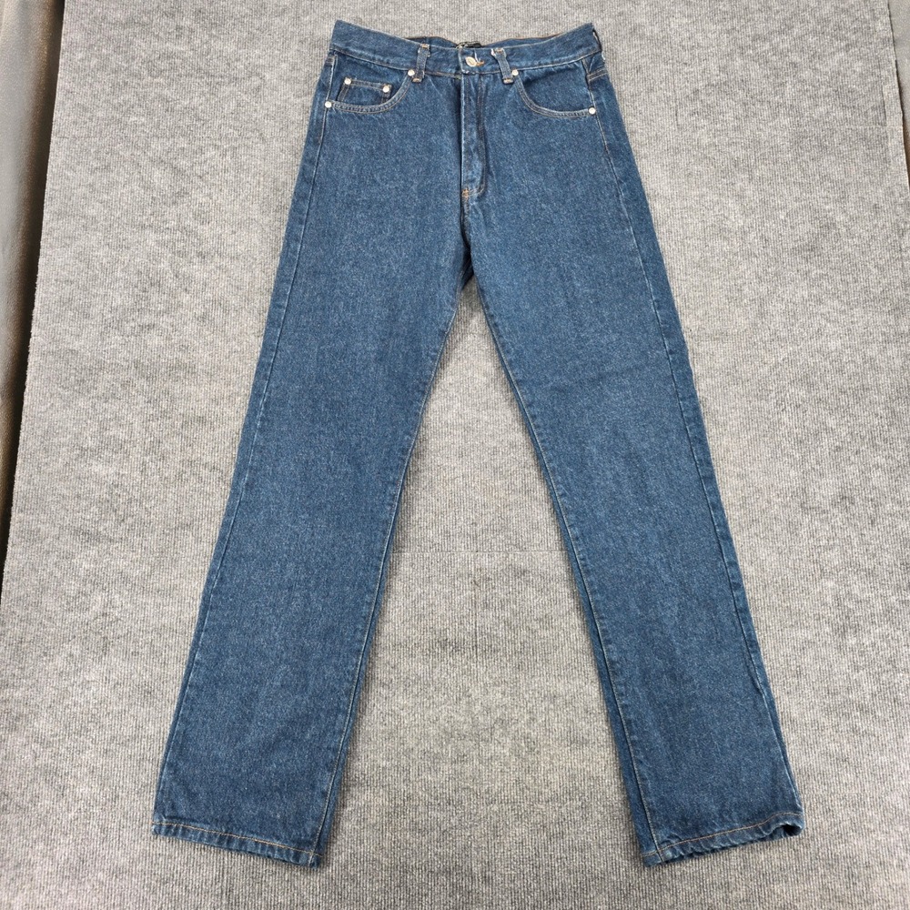 Dolce & Gabbana Basic Straight Leg Jeans Blue Denim Made in Italy Size 46/30